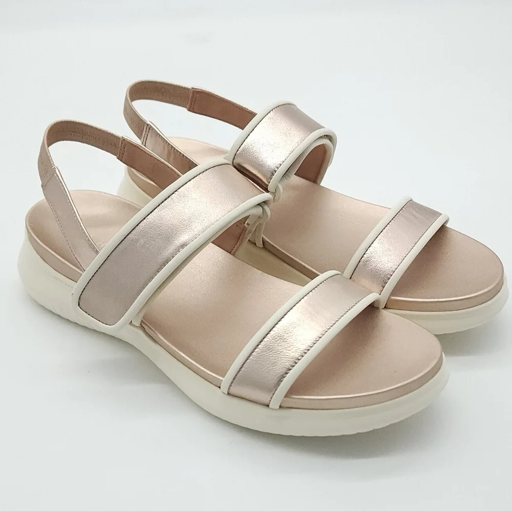 Cole Haan Zerogrand Women's Meritt Rose Gold Sport Sandals Size 9B